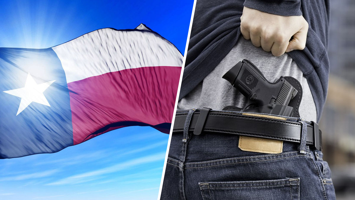 Gobernador Abbott firma ley que permite el porte de armas sin licencia en Texas