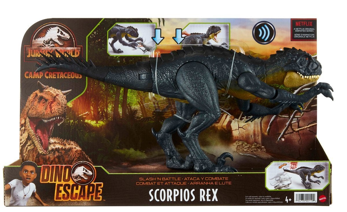 Embalaje Jurassic Scorpios Rex