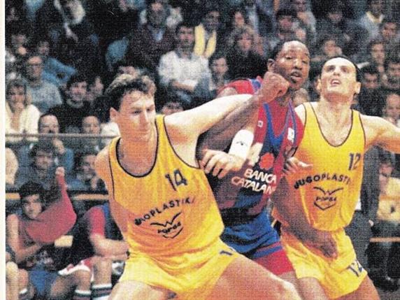 La Jugoplastika privó al Barça del título en 1989... y en 1990