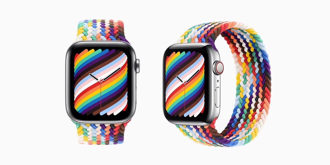 Apple celebra la diversidad LGBTQ + con la nueva esfera y bandas de reloj Pride Edition