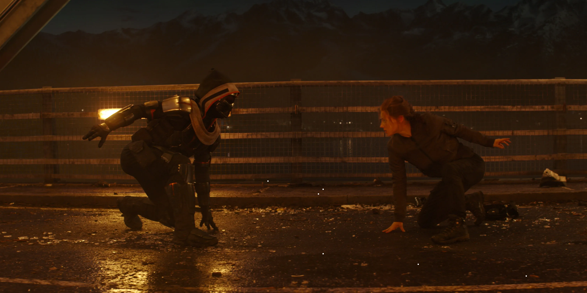 Black Widow se enfrenta a Taskmaster en la nueva imagen de la película de Marvel