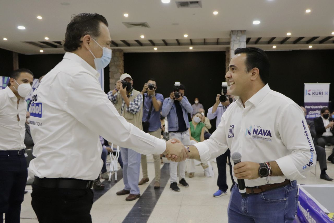 Con Kuri tenemos al mejor candidato a la gubernatura: Luis Nava