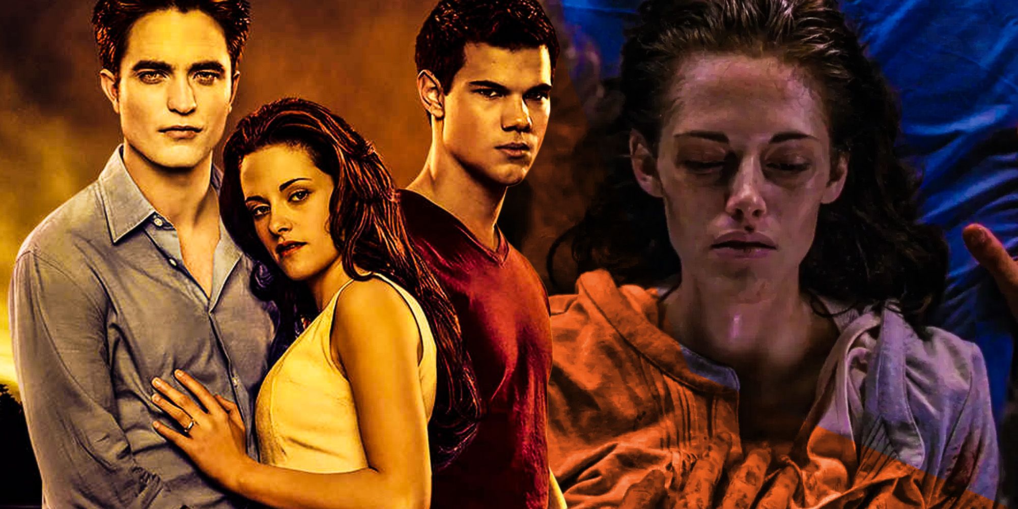 Crepúsculo: todo cambió desde el plan original de Breaking Dawn