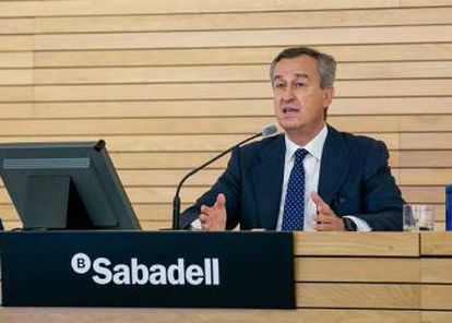 César González-Bueno, consejero delegado de Banco Sabadell