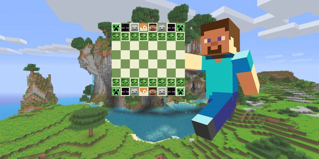 El complemento de Minecraft ofrece a los jugadores un tablero de ajedrez funcional |