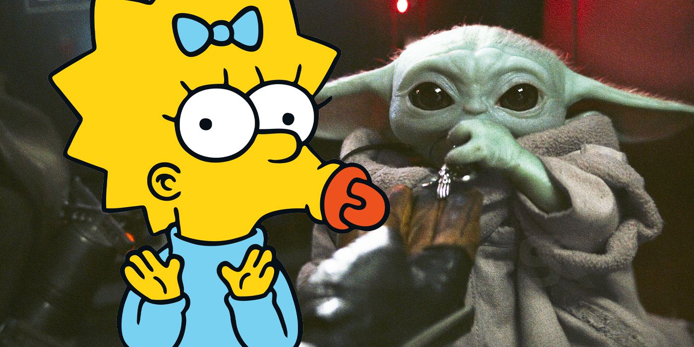 El corto de Star Wars de Los Simpson se burla de Baby Yoda Reliance de Disney