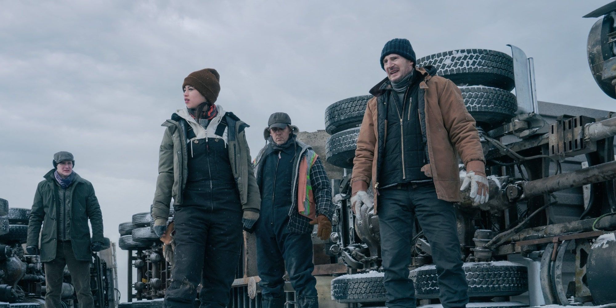 El tráiler de Ice Road: Liam Neeson rescata a 26 mineros atrapados