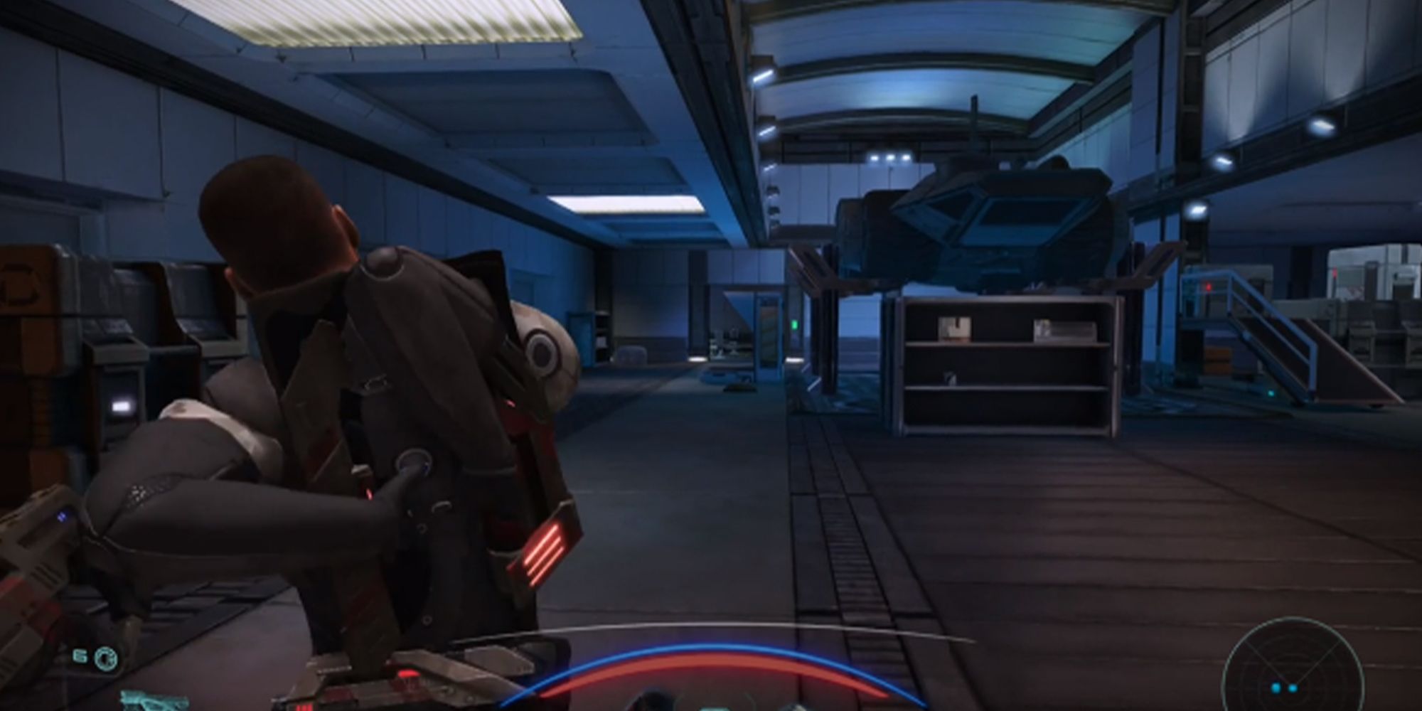 La edición legendaria de Mass Effect Glitch convierte a Shepard en un contorsionista