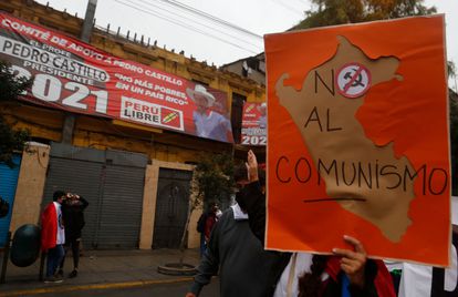 La extrema polarización divide Perú a una semana de las presidenciales