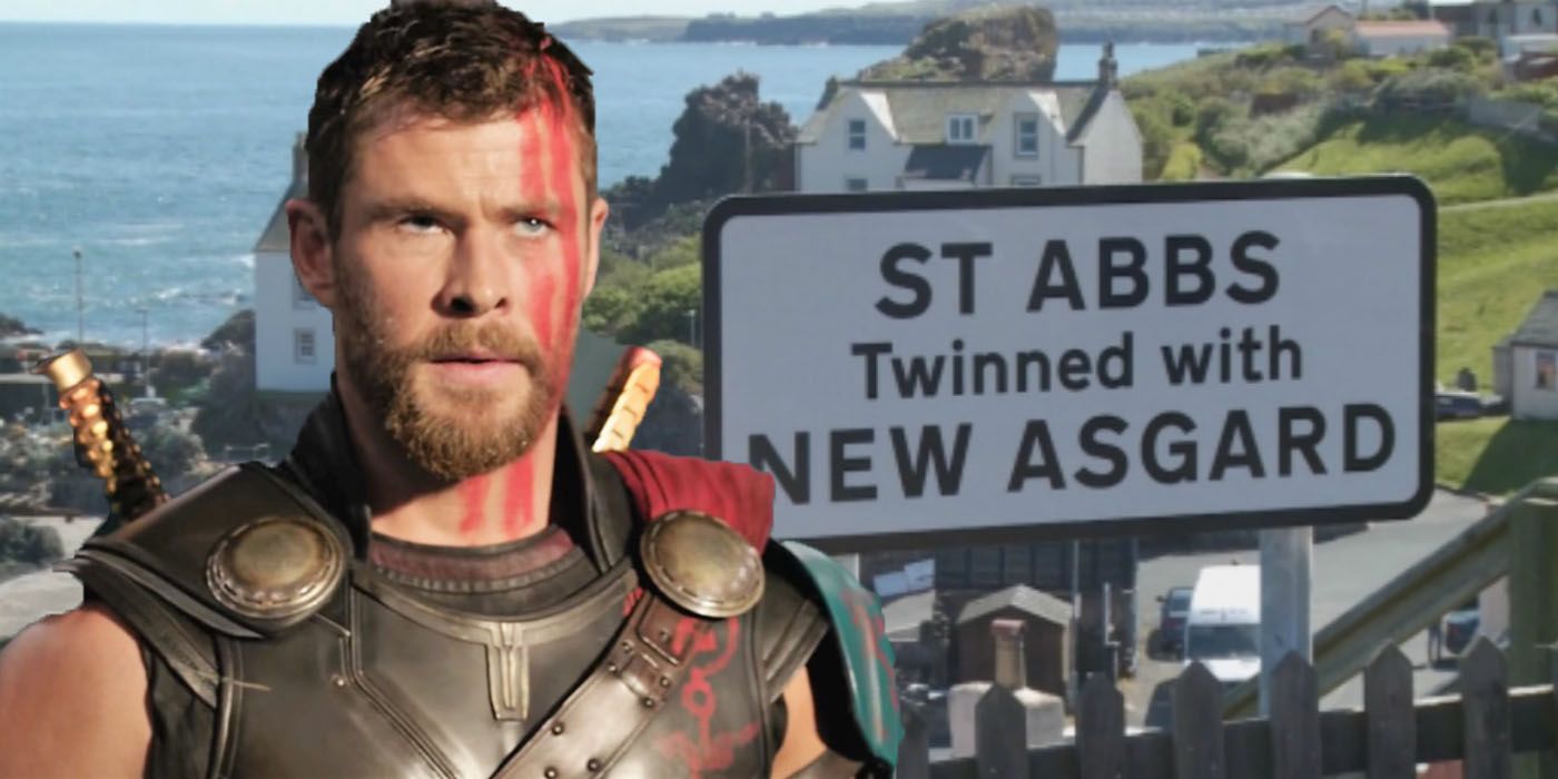 Las fotos del set de Thor: Love & Thunder muestran un nuevo asgard y un barco vikingo
