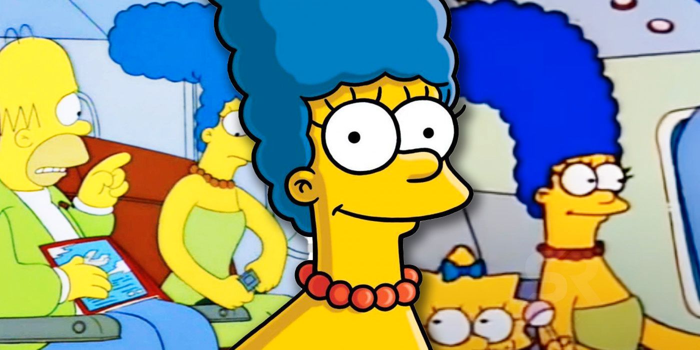 Los Simpson: cómo el miedo a volar de Marge crea un agujero en la trama