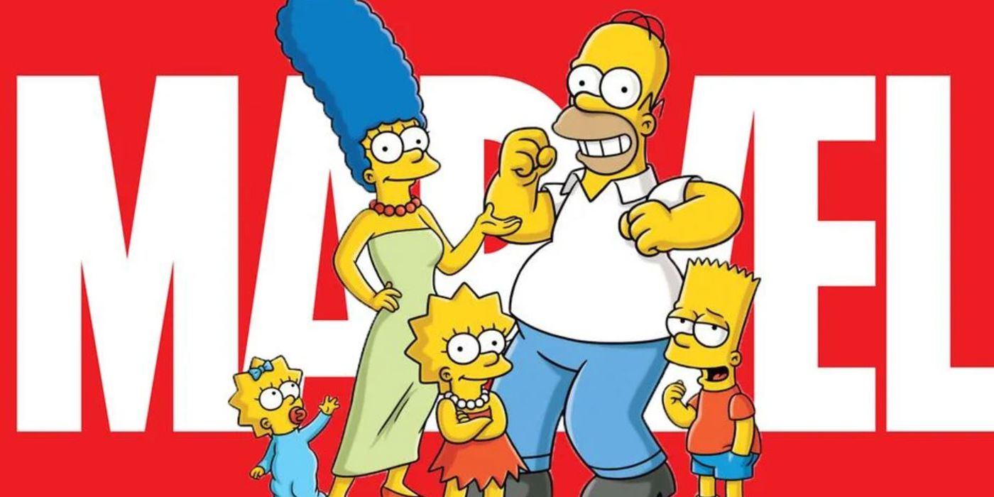 Los Simpson tuvieron un cameo secreto de Marvel hace más de 25 años