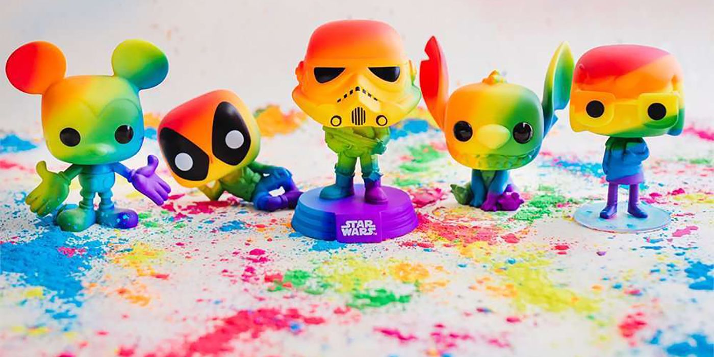 Los juguetes Funko Pride Pop revelan las variantes de las figuras Rainbow Star Wars y Marvel