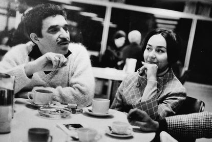 Mercedes Barcha Pardo y Gabriel García Márquez en España, 1968.