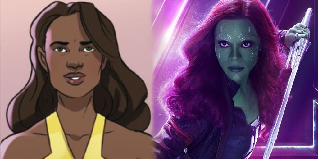 Marvel rinde homenaje a Zoe Saldana con la forma humana de Gamora |