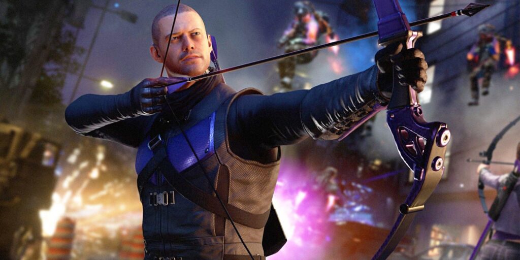 Marvel's Avengers revela oficialmente el aspecto de final de juego de MCU de Hawkeye
