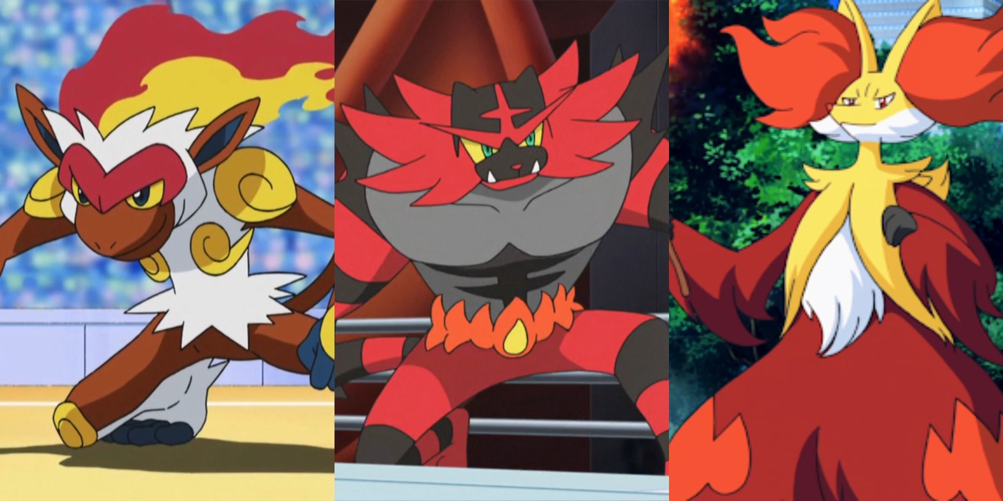 Pokémon: la forma final de cada iniciador de fuego, clasificada |