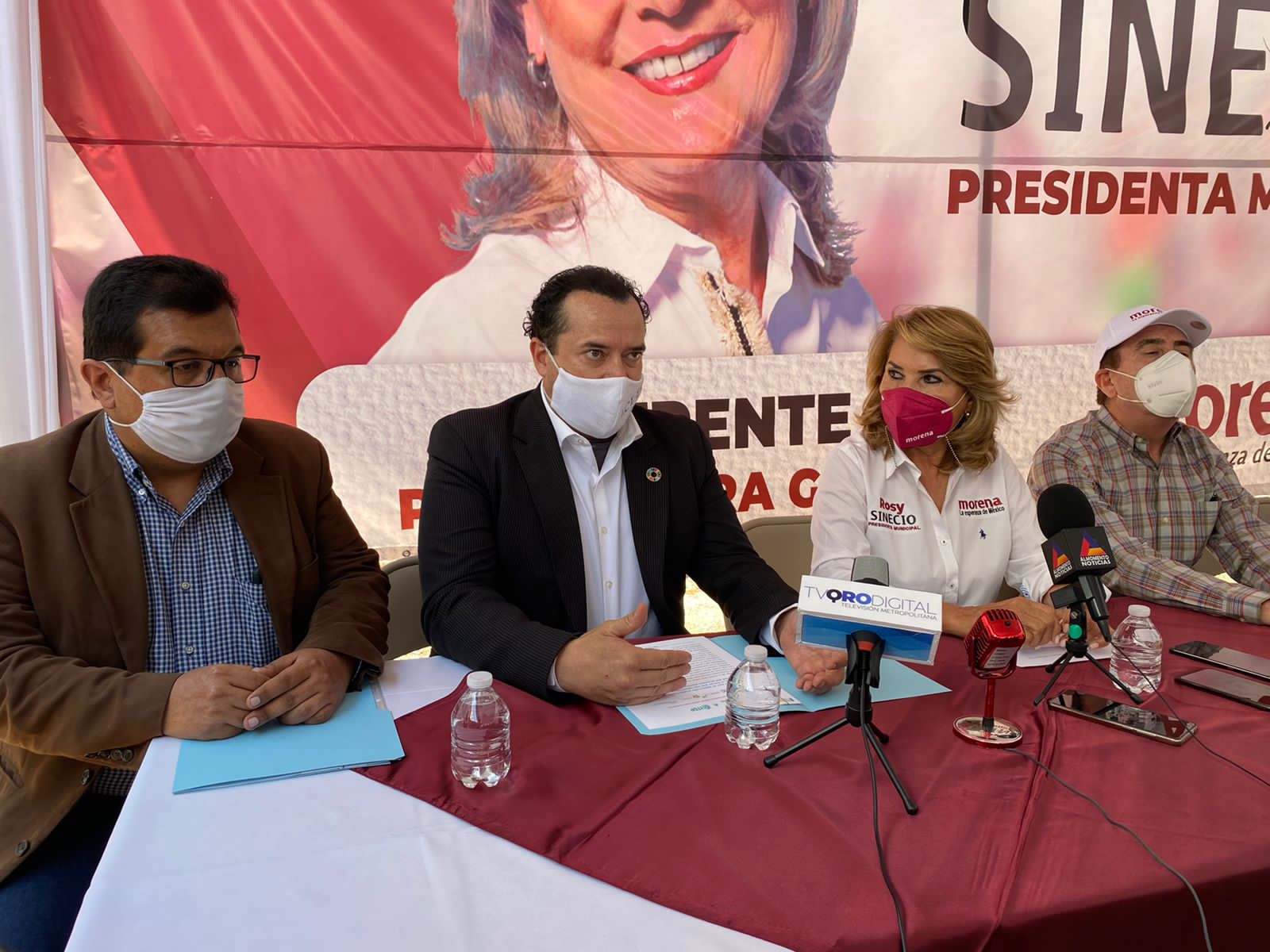 Rosy Sinecio firma compromiso por el desarrollo sustentable y acción climática a favor de San Juan del Río.