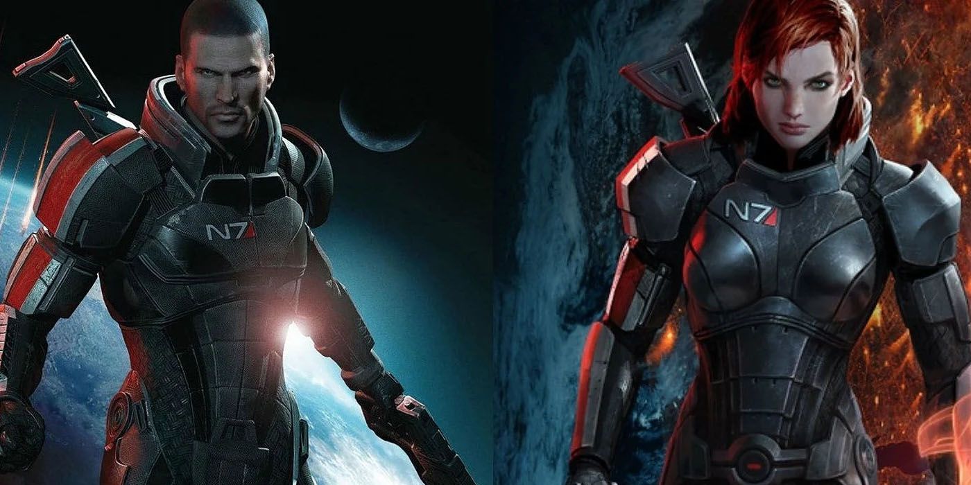 Shepard masculino y femenino de Mass Effect se enfrentan en la edición de fans del contenido descargable Citadel