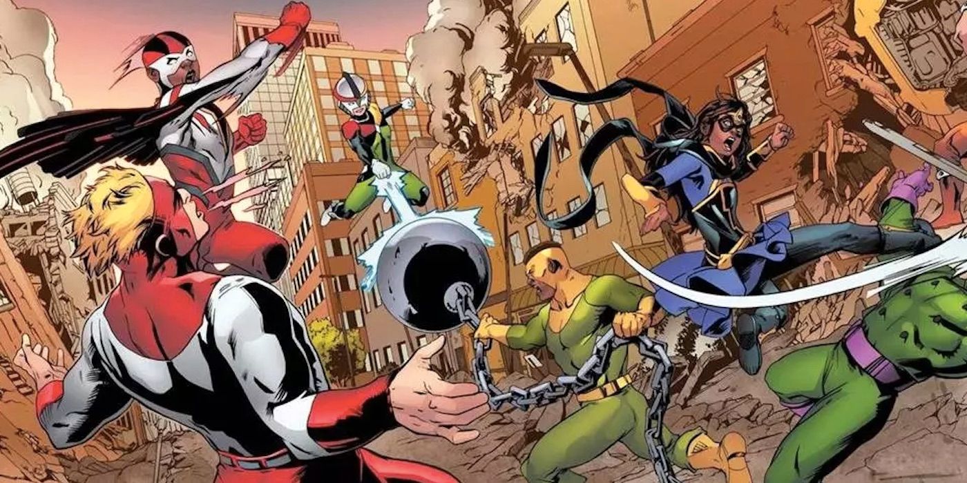 Spider-Man, Ms.Marvel y Nova se convierten en escuadrones jóvenes en Heroes Reborn
