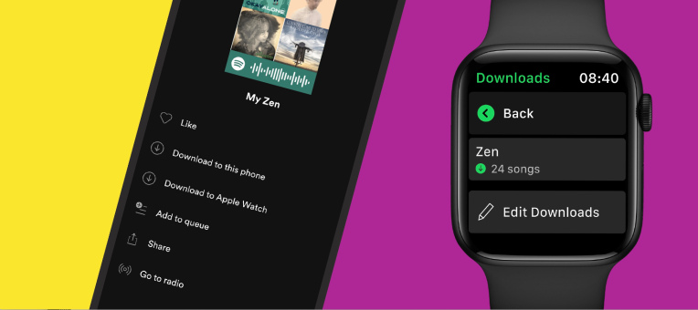 Spotify trae la escucha sin conexión al Apple Watch, por fin