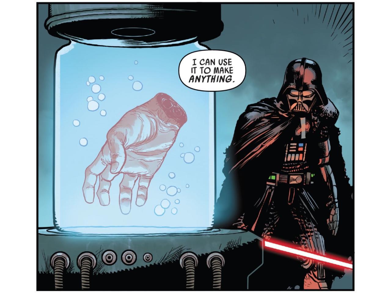 Star Wars Darth Vader 11 La mano de Luke