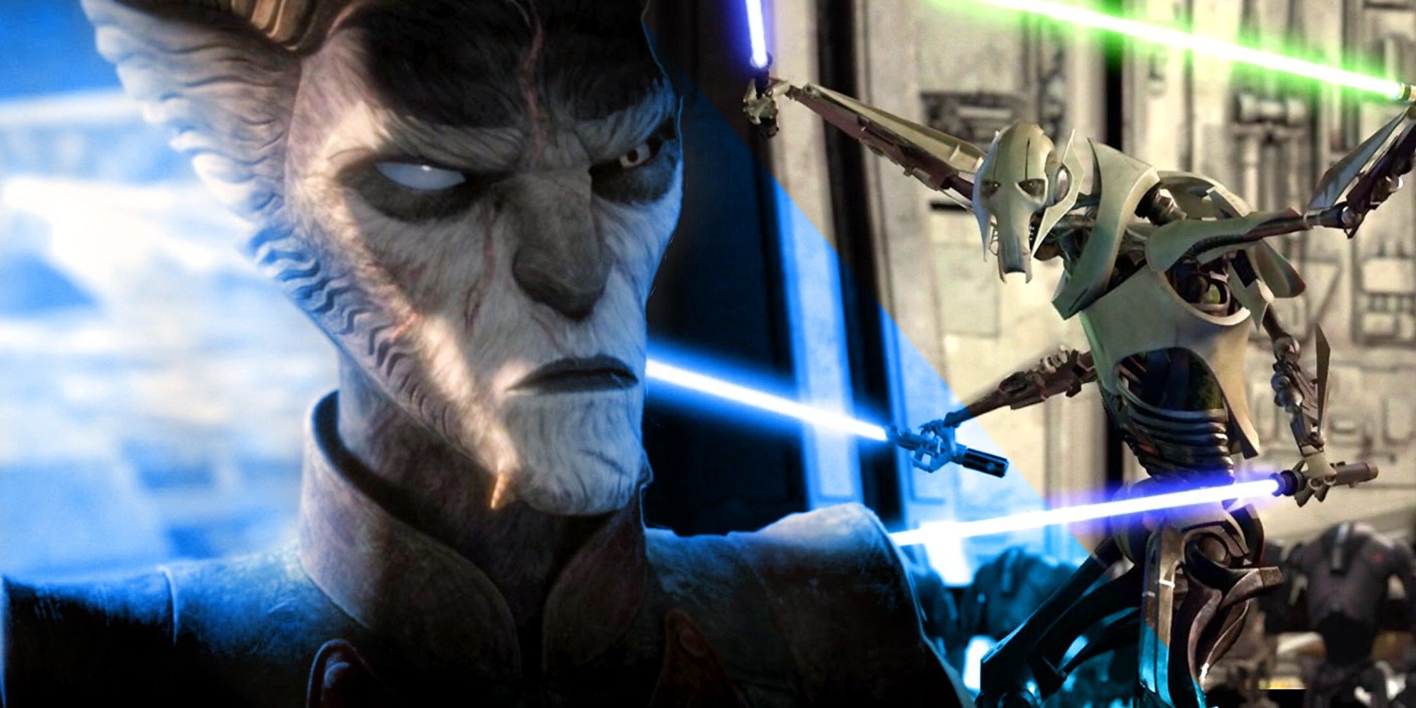 Star Wars trae de vuelta el meme de sable de luz del general Grievous de las precuelas