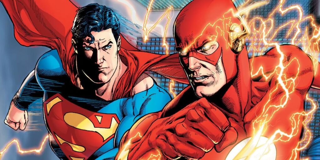 Superman demuestra que es el verdadero flash inverso |