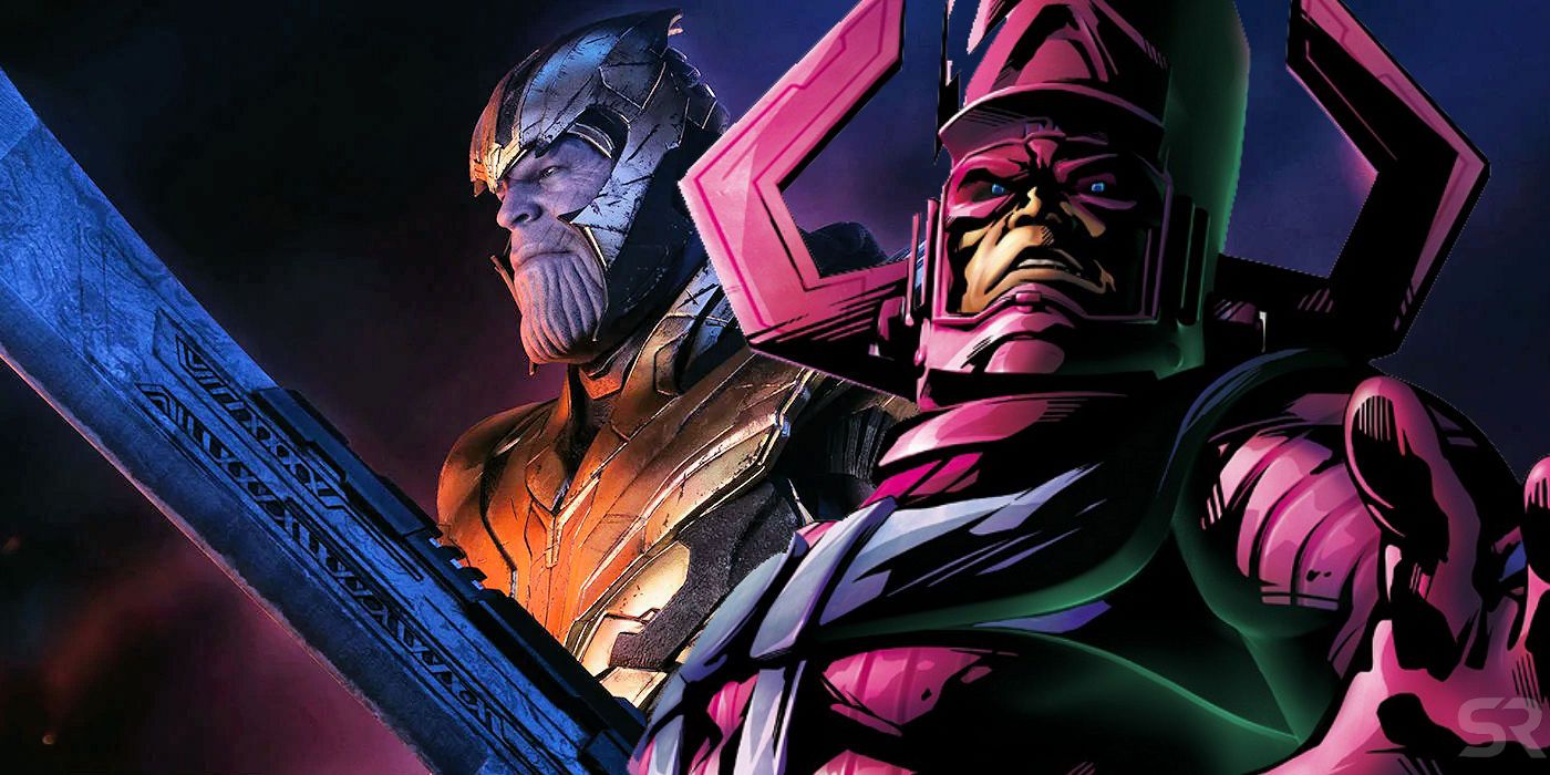 Thanos fue salvado por Galactus después de su muerte en los cómics