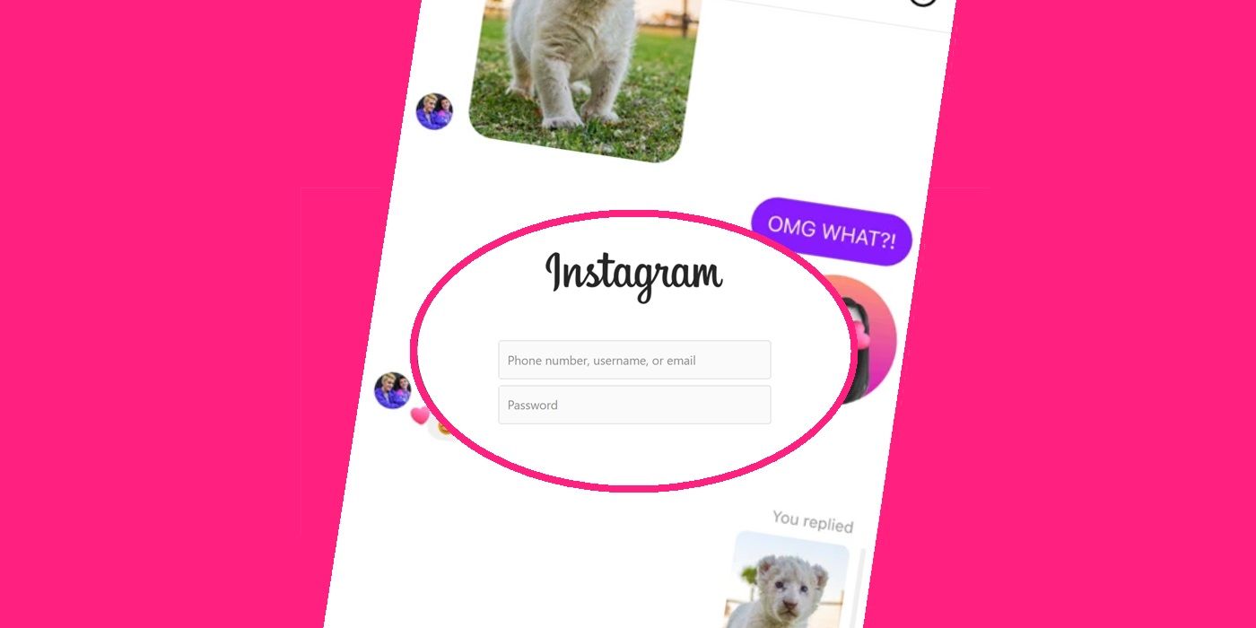 Toque para volver a su cuenta de Instagram: Explicación de estafa de texto