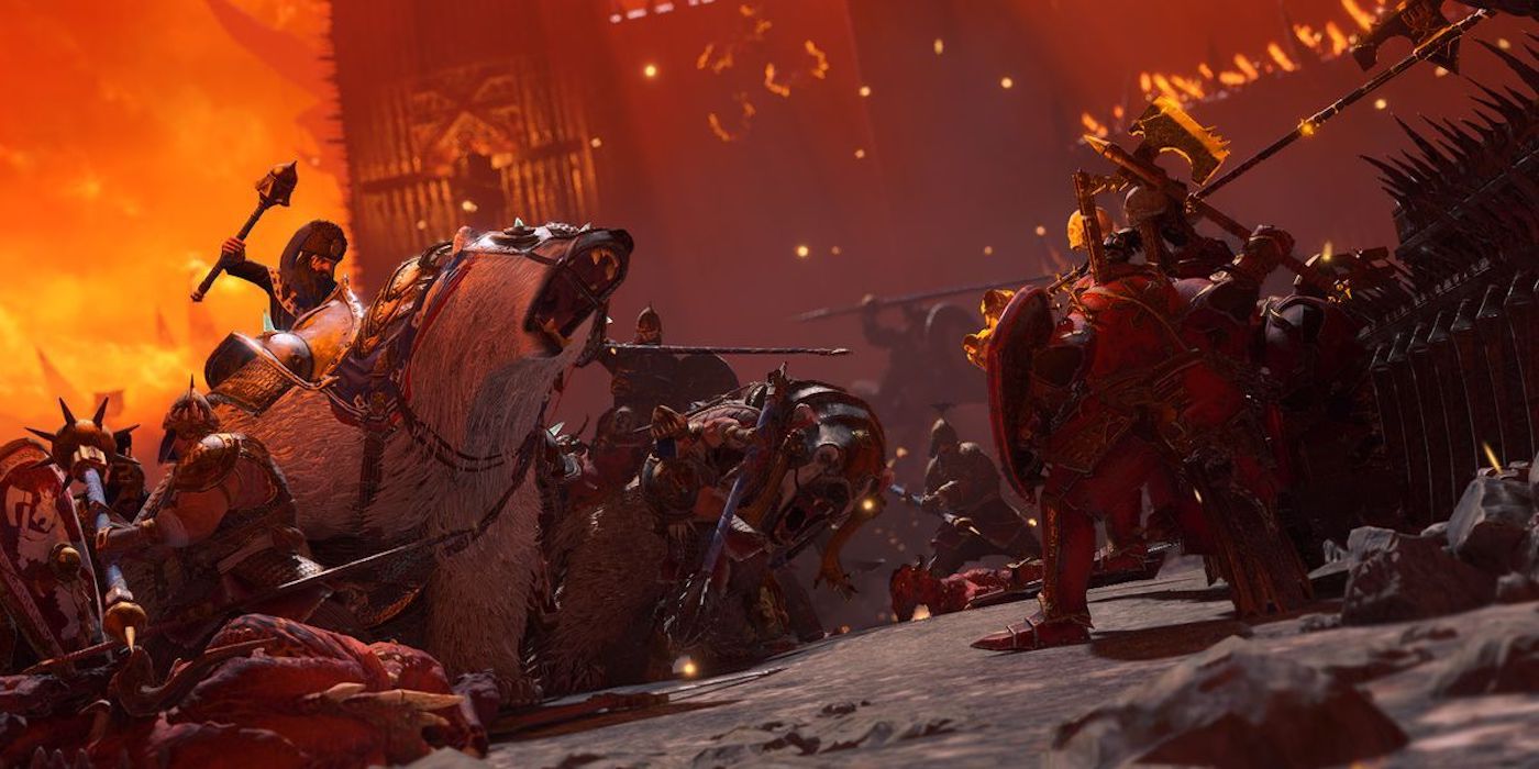 Total War: Warhammer 3 se revela el modo de batalla de supervivencia y el reino del caos