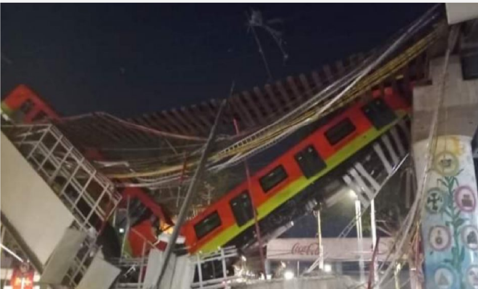 Ya van 23 muertos y 63 heridos por el colapso de la traba de la Línea 12 del Metro