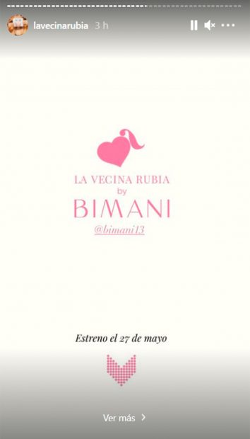 La Vecina Rubia estrena colección de ropa con Birmani, relacionada indirectamente con Belén Corsini / Instagram