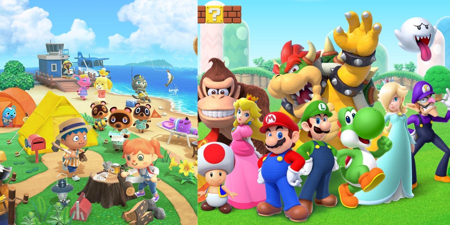 10 personajes clásicos de Nintendo reinventados como isleños de Animal Crossing