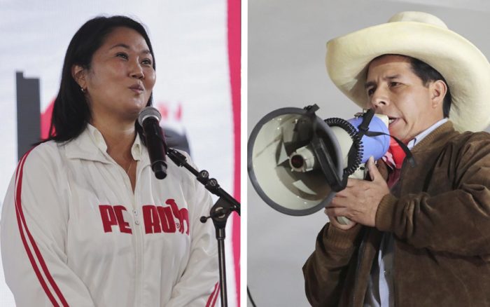 Fujimori lidera resultados parciales y Castillo mantiene ‘esperanza’ en presidenciales de Perú