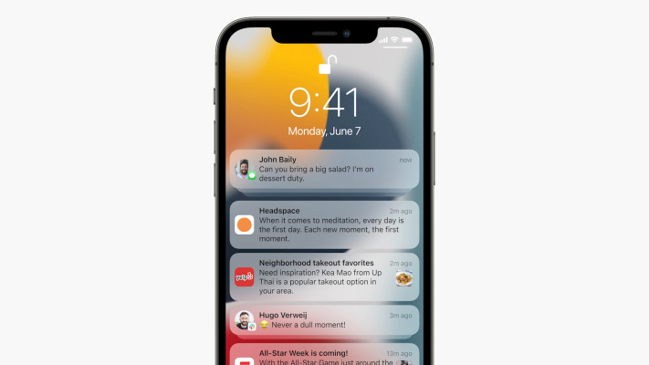 Apple refina las notificaciones de iOS 15 con funciones Focus, Summary