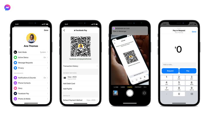 Messenger agrega códigos QR similares a Venmo para pagos de persona a persona en los EE. UU.