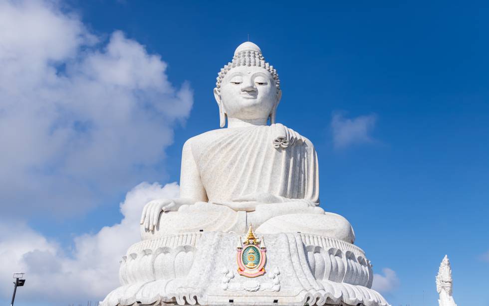 Estatua del Big Buddha, en los alrededores de la ciudad de Phuket.