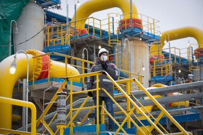 Planta de gas de Gazprom en Ust-Luga. La economía rusa es muy dependiente de la exportación de energía.