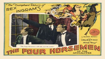 Cartel de la película 'The Four Horsemen of Apocalypse'.