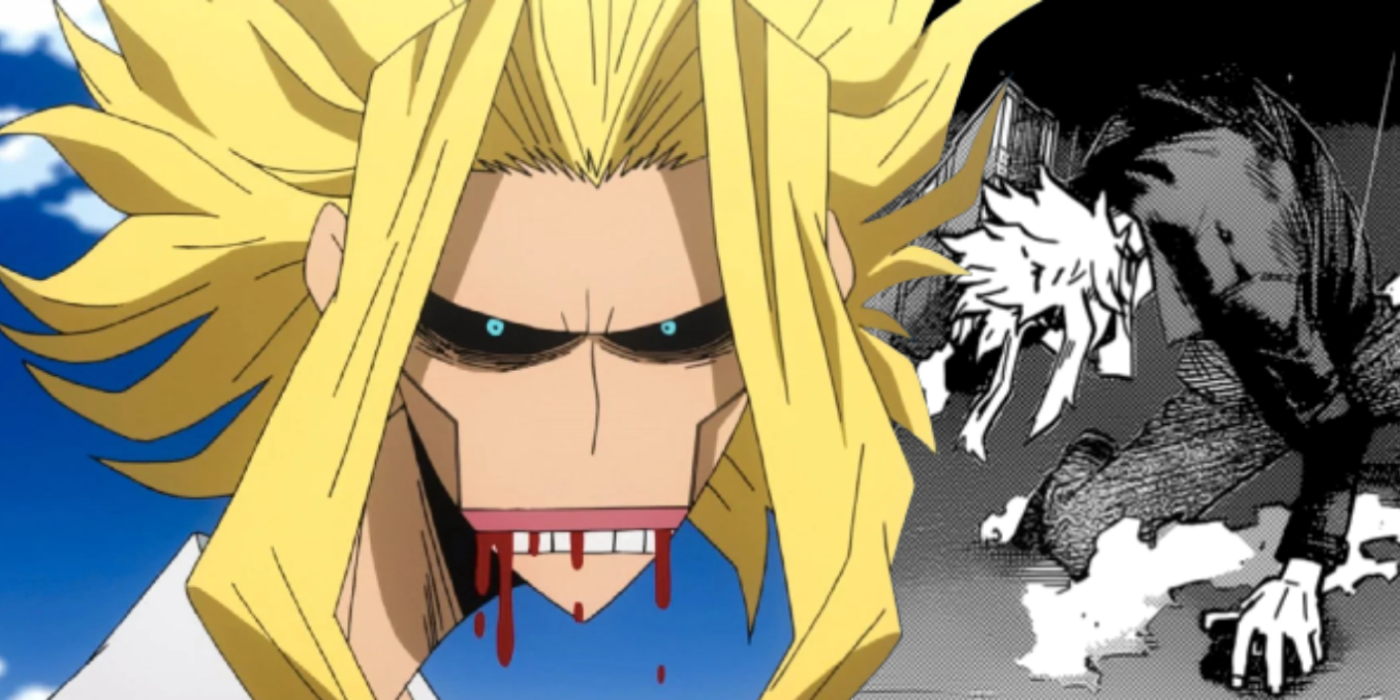 All Might de My Hero Academia es tan patético que incluso los villanos no lo lastimarán