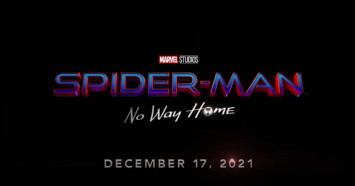 Tarjeta de título de Spider-Man No Way Home
