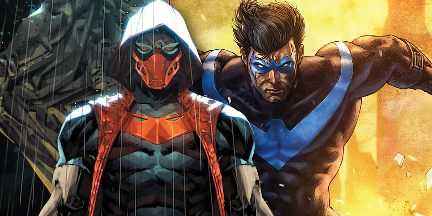 DC se burla de cómo Nightwing casi se convirtió en Red Hood en su lugar