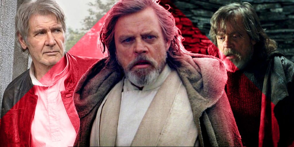 El Luke del último Jedi hubiera estado mejor con una escena Han eliminada