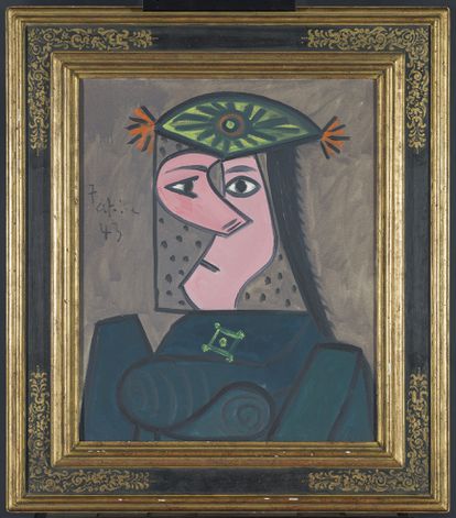 'Buste de Femme 43', obra realizada por Pablo Picasso en 1943.
