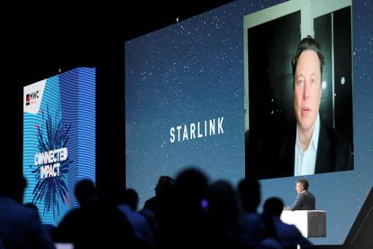 El fundador de Tesla y SpaceX, Elon Musk, en una videoconferencia en el Mobile World Congress.