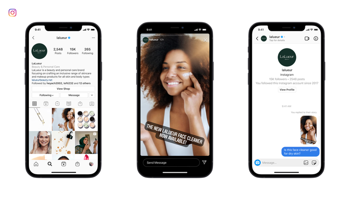 Facebook abre su API Messenger para Instagram a todos