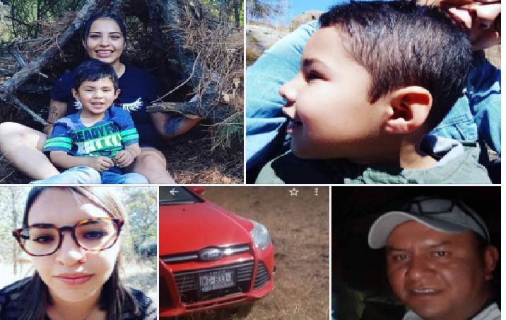 Familia desaparecida entre Amealco y Humilpan, sin rastro alguno, 4 días sin saber su paradero