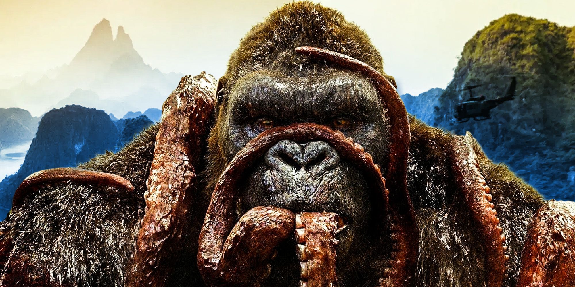 Godzilla vs Kong explica por qué Skull Island tiene monstruos