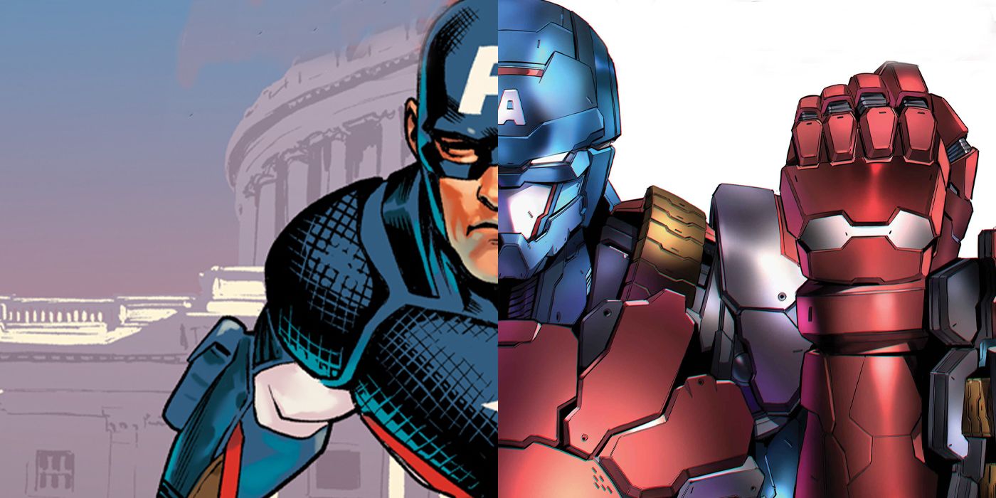 La nueva armadura de Iron Man del Capitán América debuta oficialmente